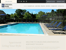 Tablet Screenshot of chelseaparktaylor.com